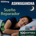 🍃 Ashwagandha - Calma Rápida, Sueño Profundo + Envío Gratis 🚚