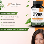 💛 LIVER CLEANSE™ - Detox Premium 70 Cápsulas -2X1  : Q199.99 + Envío Gratis