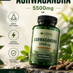 🍃 Ashwagandha - Calma Rápida, Sueño Profundo + Envío Gratis 🚚
