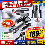 SET X2 GUÍA DE ROSCADO TUBERÍA PVC