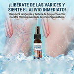 ✨ SPRAY VARICES CRIOTERAPIA ULTRA™ 2x1 | Alivio y Cuidado para las Várices 🦵🛡️